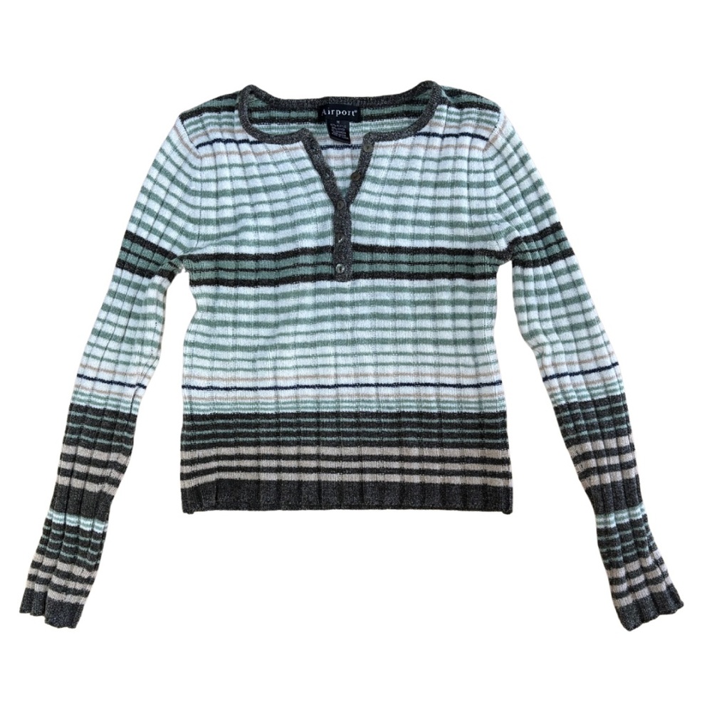 Striped Long Sleeve Sweater